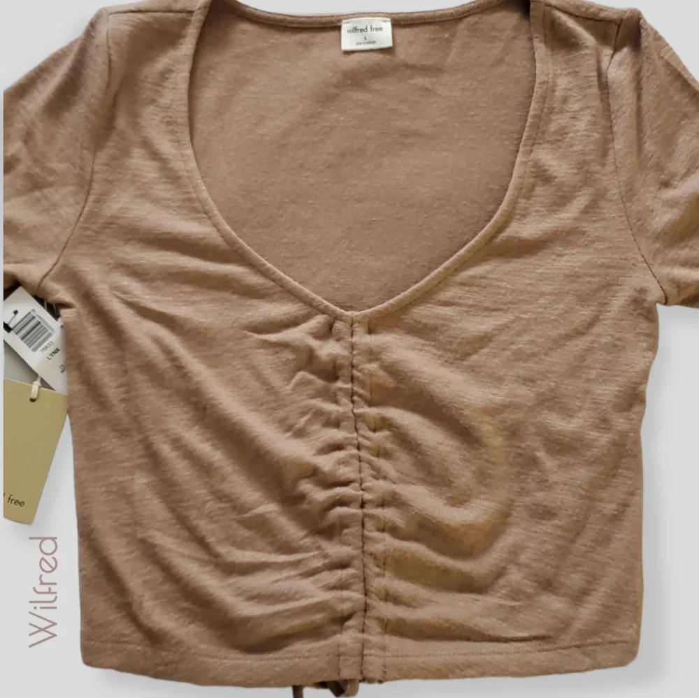 SOLD- WILFRED FREE• LYNX• Long Sleeved Adjustable Top  #Clay Argil #Lynx - Picture 4 of 12